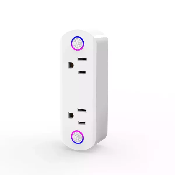Wi-Fi Smart Plug double with energy monitoring - B type